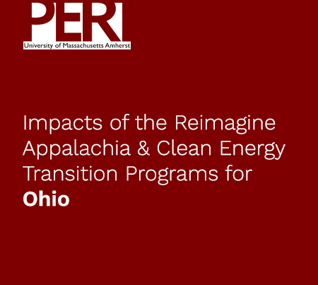 PERI - Impacts of the ReImagine Appalachia & Clean Energy Transition Programs for Ohio