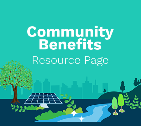 Community Benefits Resource Page